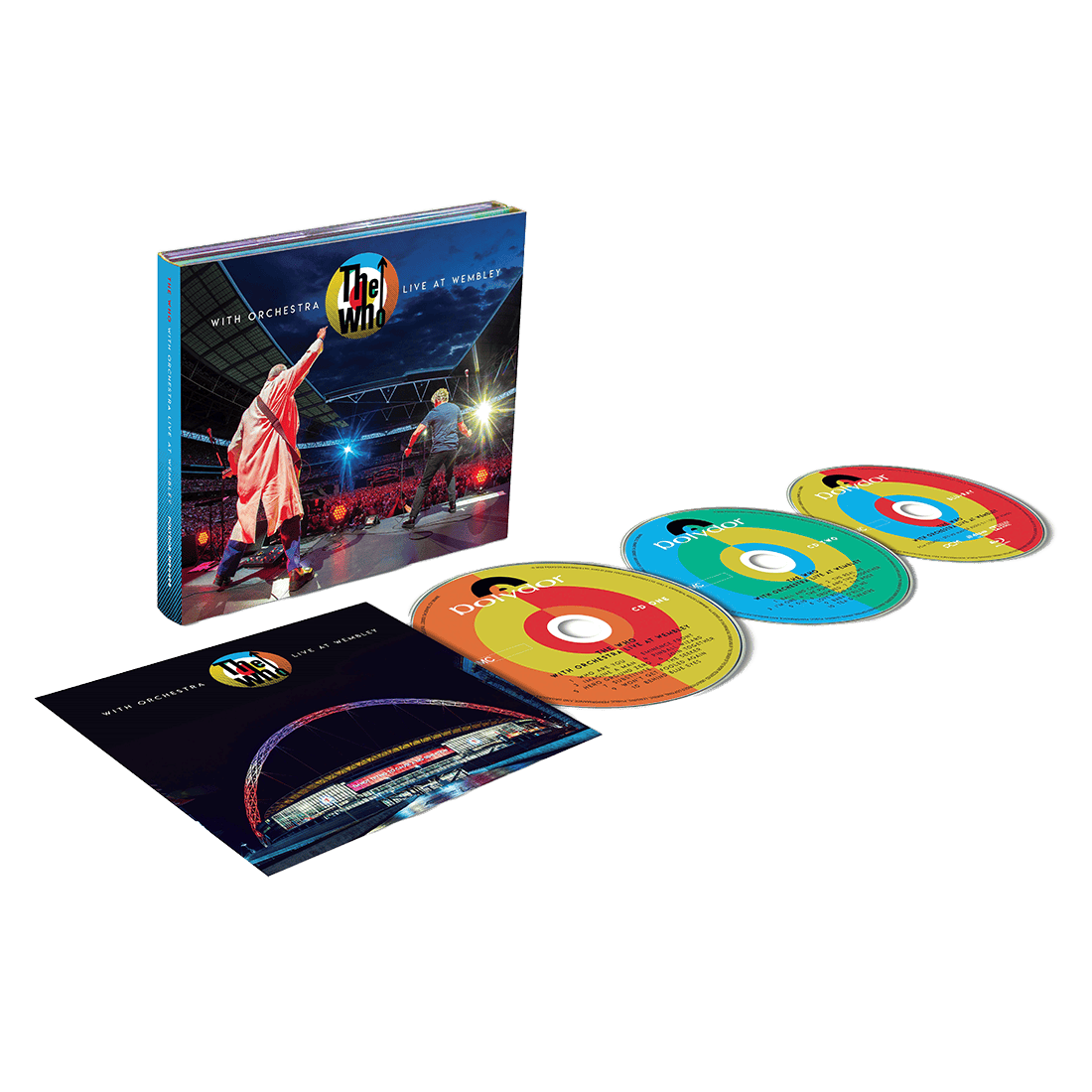 The Who With Orchestra – Live at Wembley: 2CD + BluRay