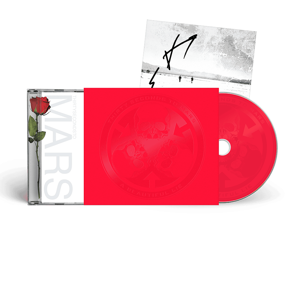 Thirty Seconds to Mars – A Beautiful Lie (20 Year Anniversary Edition) CD + Signed CD Art Card