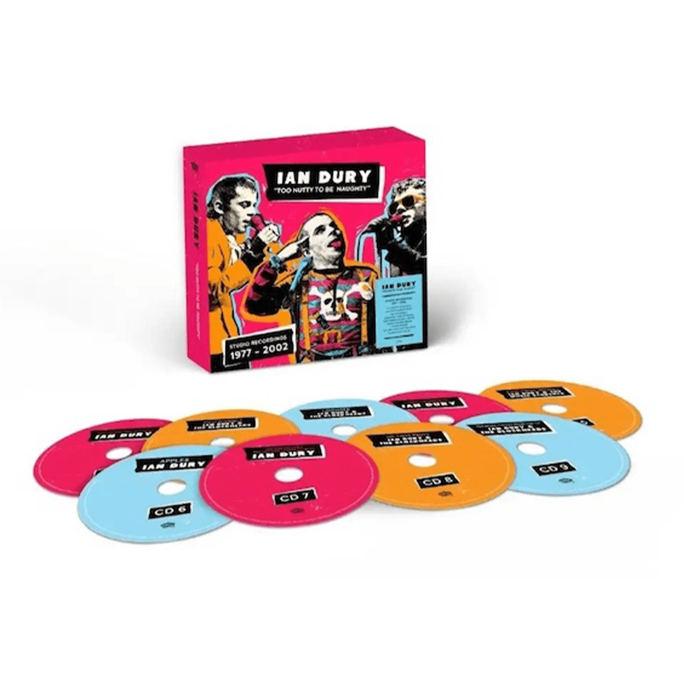 Too Nutty To Be Naughty – Studio Recordings 1977-2002: Deluxe 9CD Box Set