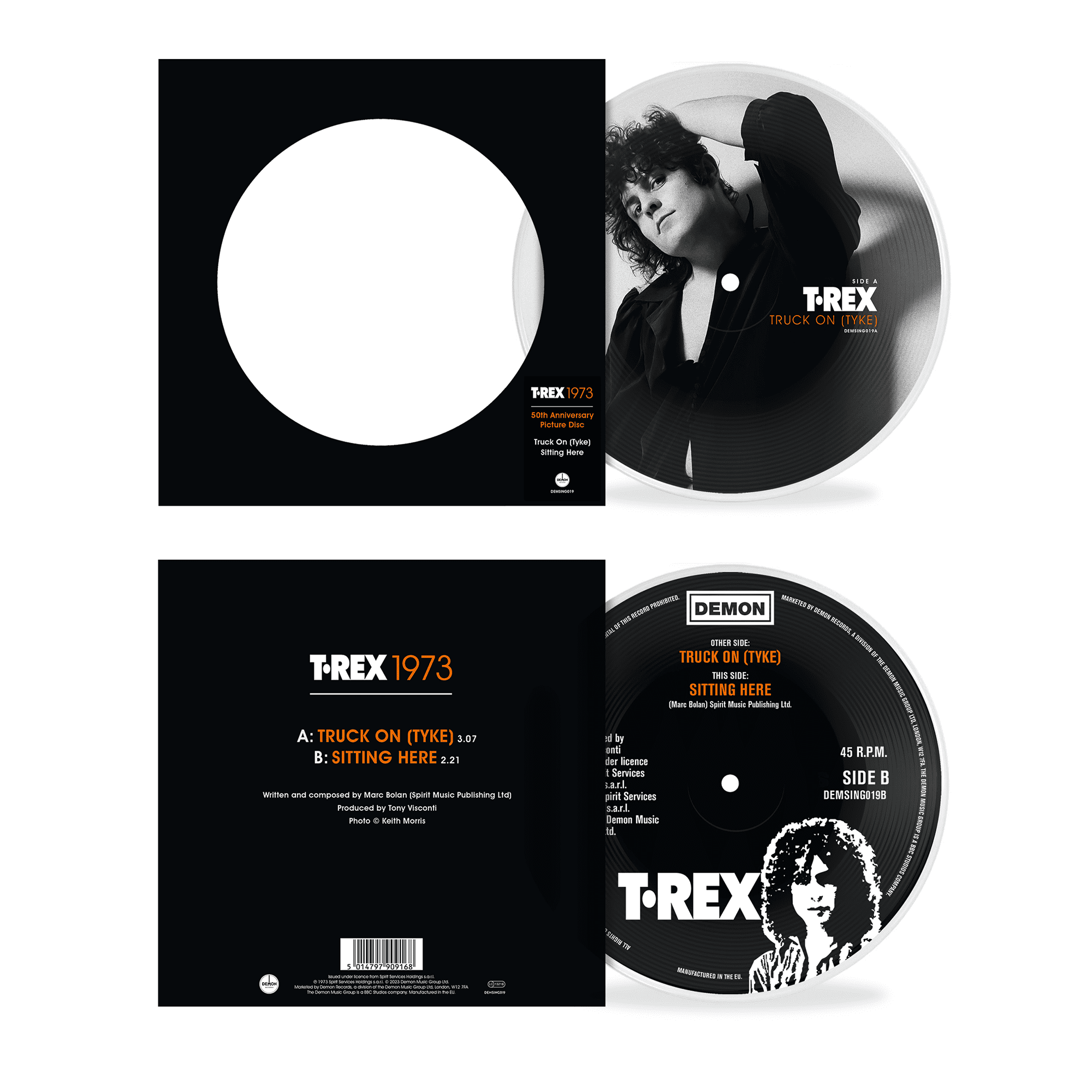 Truck-On Tyke (50th Anniversary): Limited Vinyl 7″ Picture Disc