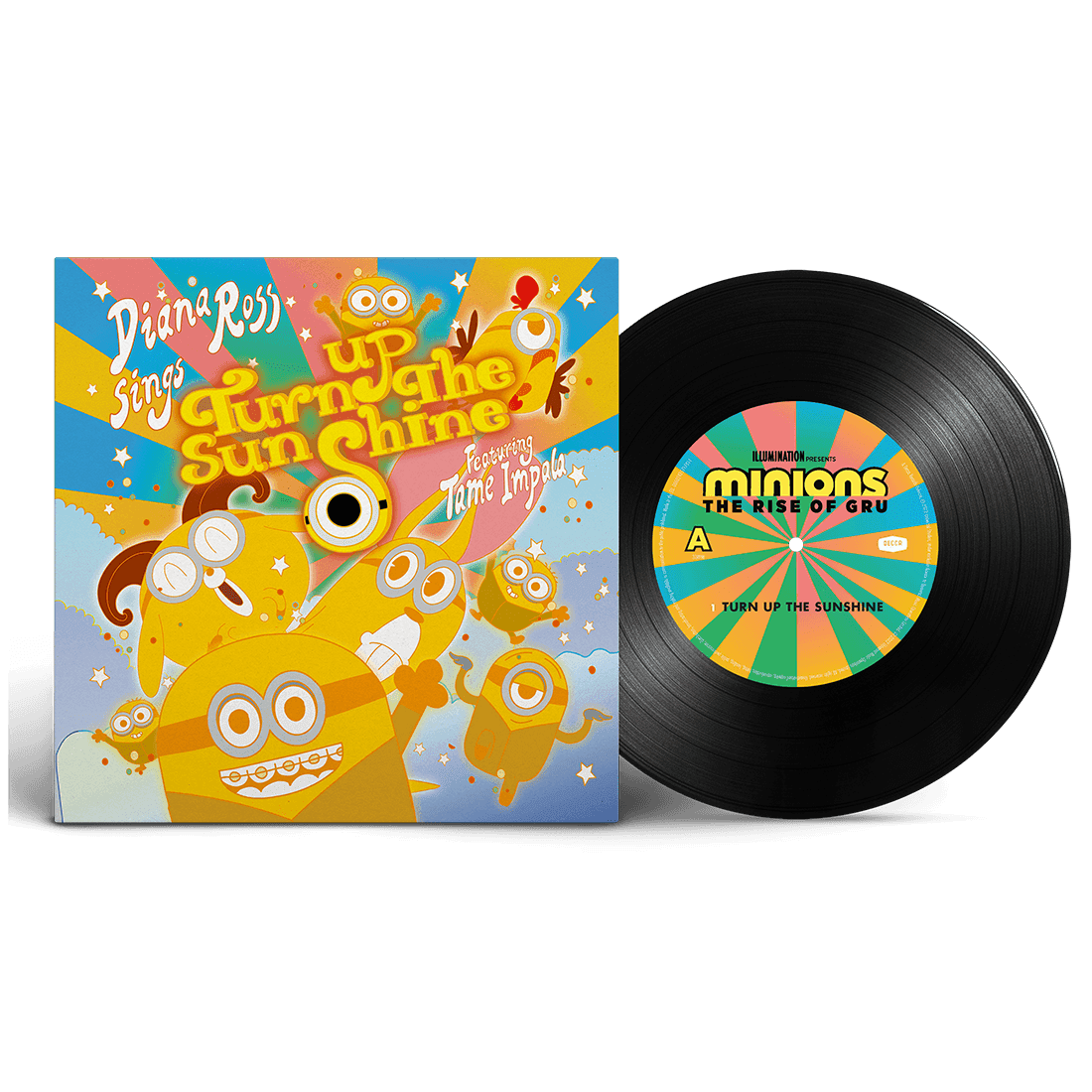 Turn Up The Sunshine (Minions: The Rise Of Gru): Vinyl 7″ Single