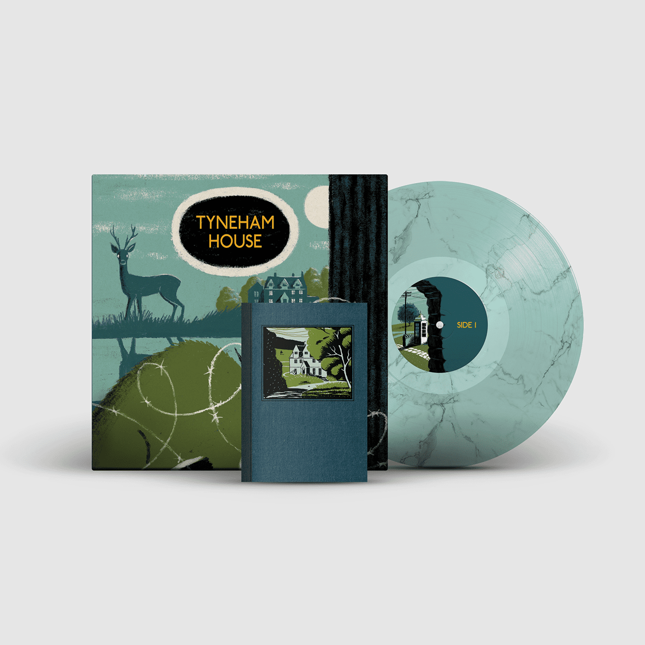 Tyneham House: Limited Blue + Transparent Marbled Vinyl 10″ LP