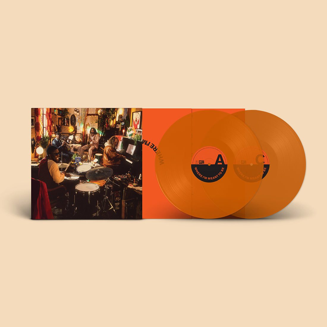 Where I’m Meant To Be: Orange Vinyl 2LP
