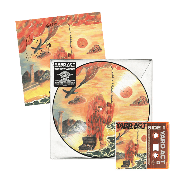 Where’s My Utopia? Limited Picture Disc Vinyl LP, Cassette + Signed Art Card