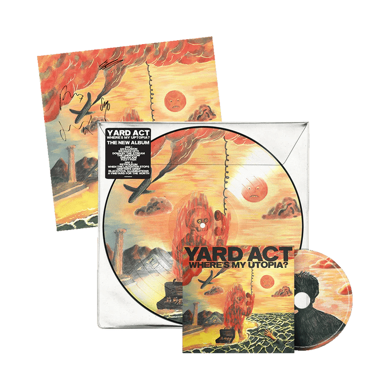 Where’s My Utopia? Limited Picture Disc Vinyl LP, CD + Signed Art Card