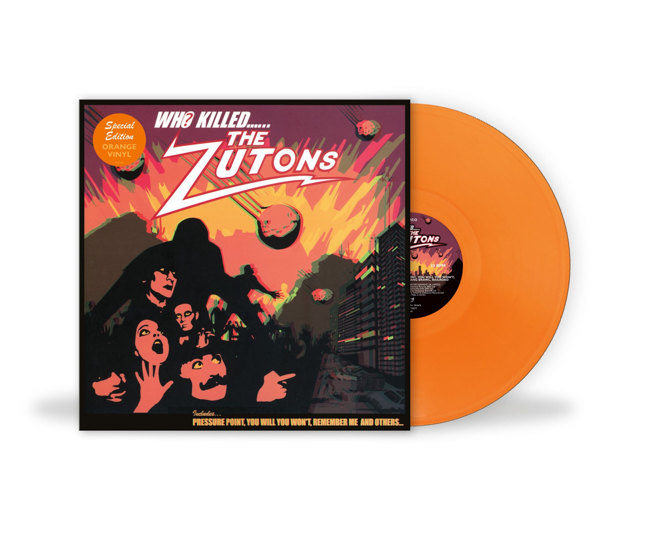 Who Killed…… The Zutons? Orange Vinyl LP