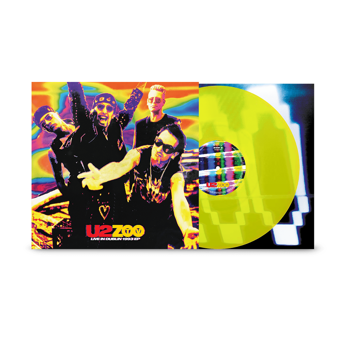 ZOO TV – Live In Dublin 1993 EP: Neon Yellow Vinyl LP
